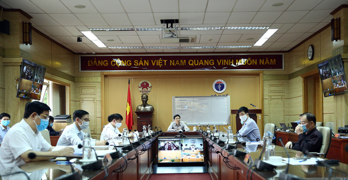 Quang cảnh cuộc họp. Ảnh: VGP Quang cảnh cuộc họp. Ảnh: VGP