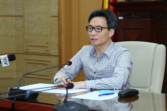 Phó Thủ tướng Vũ Đức Đam chủ trì cuộc họp. Ảnh: VGP Phó Thủ tướng Vũ Đức Đam chủ trì cuộc họp. Ảnh: VGP