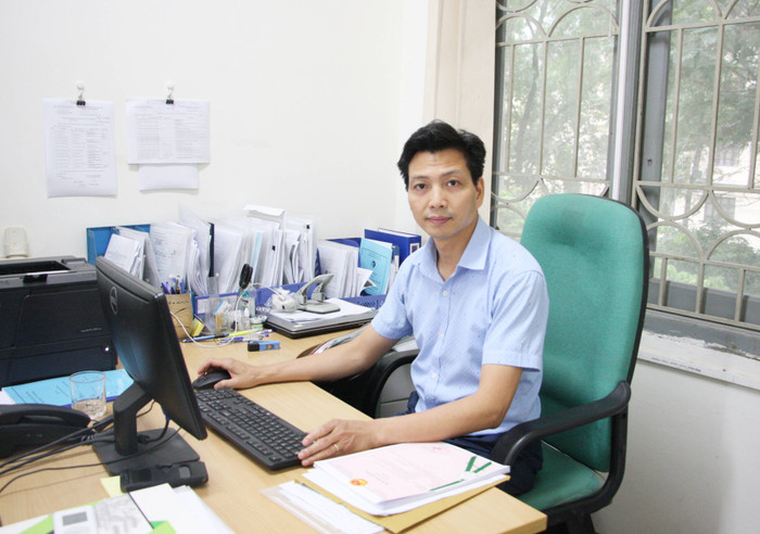 Tiến sĩ Đinh Triều Dương - Trưởng khoa Khoa Điện tử Viễn thông, Trường Đại học Công nghệ, Đại học Quốc gia Hà Nội. Ảnh: NVCC. IMG_8229.jpg