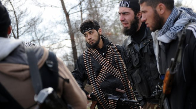 Phiến quân Syria (hình minh họa). Phiến quân Syria (hình minh họa).