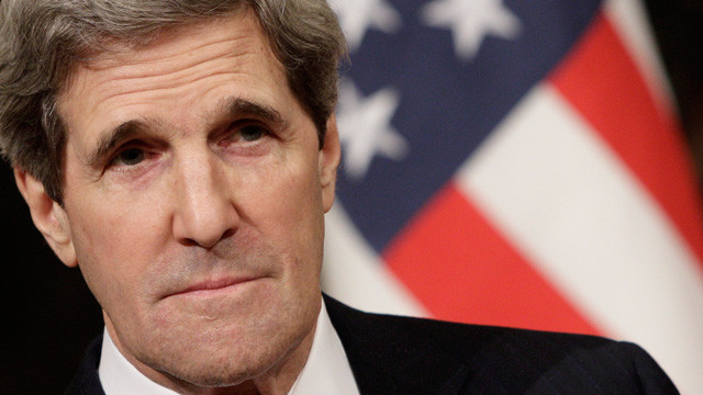 Ngoại trưởng Mỹ John Kerry. Ngoại trưởng Mỹ John Kerry.