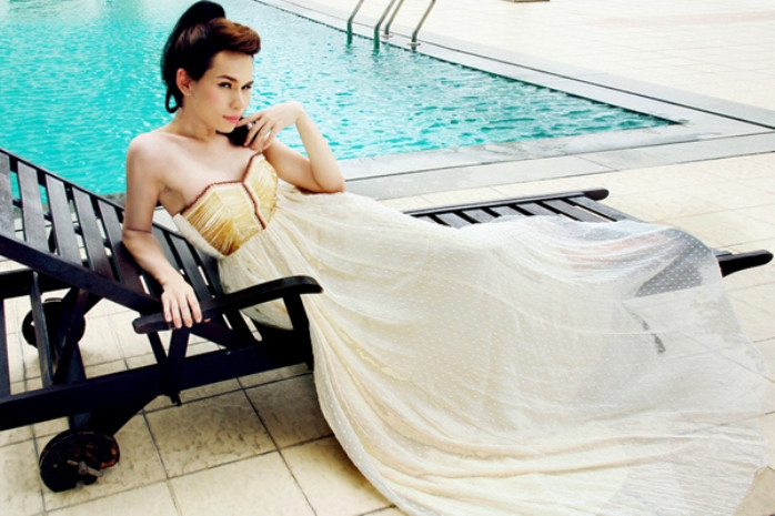 Franky Nguyễn được cho là có nét giống nữ ca sĩ Hồ Ngọc Hà