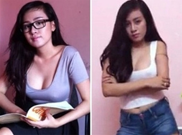 Hình ảnh 'bà Tưng' trong các clip gây xôn xao cộng đồng. Hình ảnh 'bà Tưng' trong các clip gây xôn xao cộng đồng.