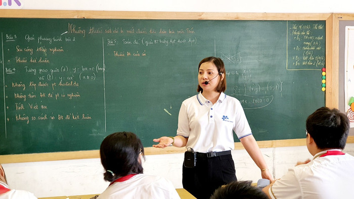 Cô giáo Nguyễn Thị Thanh Hà. Ảnh: Hồng Vân Cô giáo Nguyễn Thị Thanh Hà. Ảnh: Hồng Vân