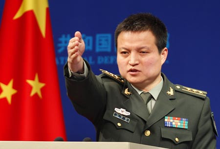 Dương Vũ Quân, người phát ngôn Bộ Quốc phòng Trung Quốc. Dương Vũ Quân, người phát ngôn Bộ Quốc phòng Trung Quốc.
