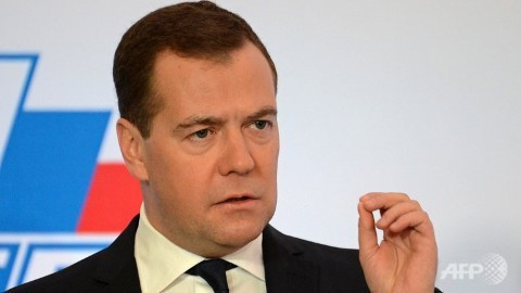 Thủ tướng Nga Dmitry Medvedev. Thủ tướng Nga Dmitry Medvedev.