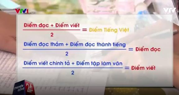 Cách tính điểm môn Tiếng Việt cấp tiểu học, theo vtv.vn. Cách tính điểm môn Tiếng Việt cấp tiểu học, theo vtv.vn.