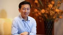 Bộ trưởng Cấp cao Chính phủ Singapore phụ trách Quốc phòng Ong Ye Kung, ảnh: The Straits Times.