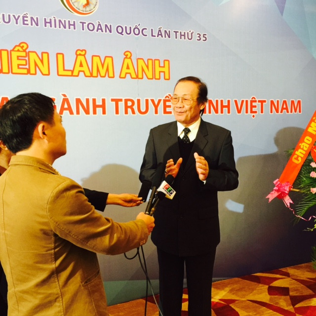 Tiến sĩ Trần Công Trục trả lời phỏng vấn, ảnh do tác giả cung cấp. Tiến sĩ Trần Công Trục trả lời phỏng vấn, ảnh do tác giả cung cấp.