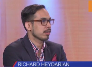 Giáo sư Richard Javad Heydarian, ảnh: Bloomberg.