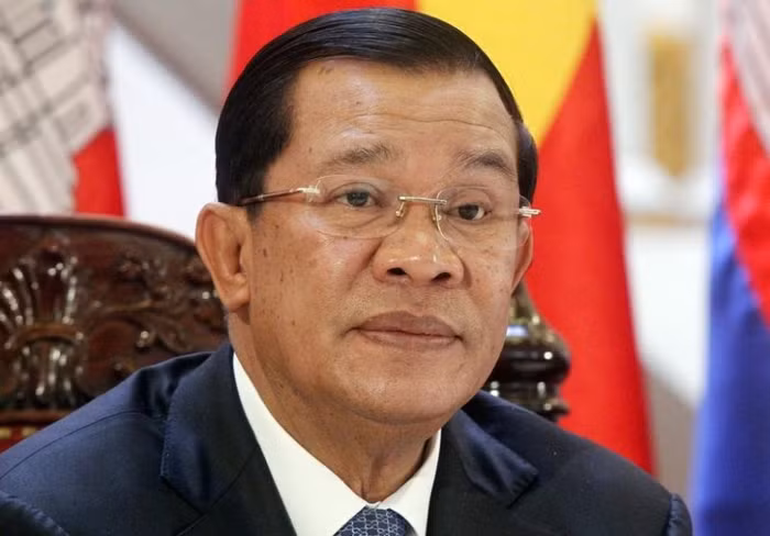 Thủ tướng Campuchia Hun Sen, ảnh: Reuters.