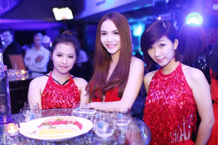 Yến Trang trong sự kiện Masquerade tại Hà Nội vừa qua.