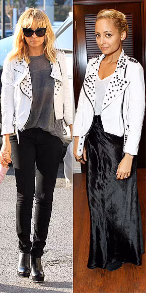 Nicole Richie cũng chọn những chiếc áo khoác ngắn đầy trẻ trung và phong cách. Nicole Richie cũng chọn những chiếc áo khoác ngắn đầy trẻ trung và phong cách.