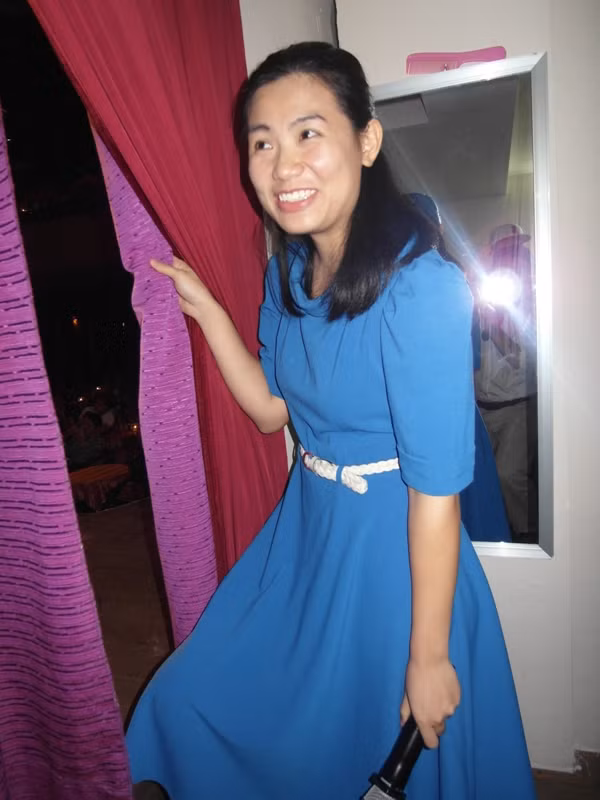 Hương Thảo: “Anh Phúc ơi, em ra hát trước đây!”