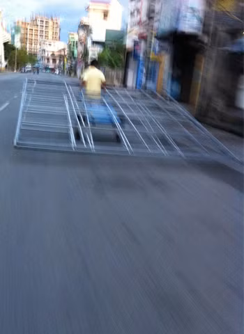 Chụp tại đường Nguyễn Thái Học, Huế. Ảnh: Nguyễn Đại Hiệp.