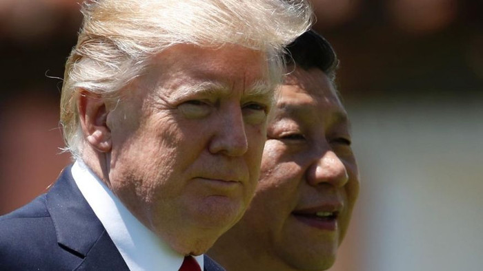 Tổng thống Mỹ Donald Trump và Chủ tịch Trung Quốc Tập Cận Bình gặp nhau lần đầu tiên tại Mar-a-Lago, Florida, ảnh: AP. Tổng thống Mỹ Donald Trump và Chủ tịch Trung Quốc Tập Cận Bình gặp nhau lần đầu tiên tại Mar-a-Lago, Florida, ảnh: AP.