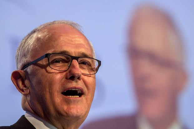 Thủ tướng Australia Malcolm Turnbull, ảnh: Livemint. Thủ tướng Australia Malcolm Turnbull, ảnh: Livemint.