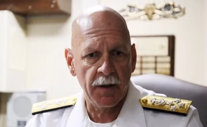 Đô đốc Scott Swift, Tư lệnh Hạm đội Thái Bình Dương, ảnh: REUTERS/Paul Carsten.