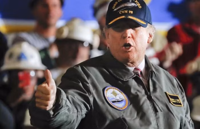 Chính sách của Hoa Kỳ với Biển Đông dưới thời Tổng thống Donald Trump đang trở thành tâm điểm chú ý của khu vực, ảnh: AP.