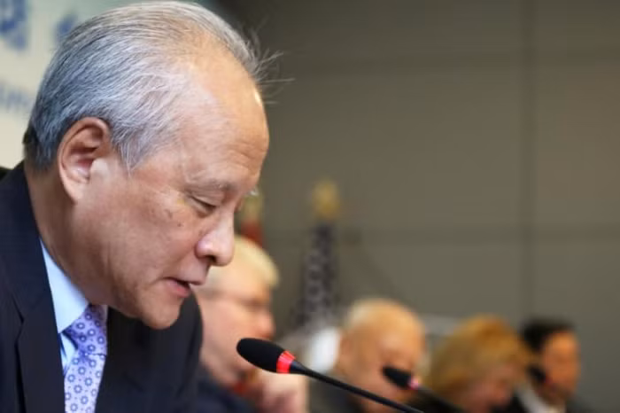 Đại sứ Trung Quốc tại Mỹ Thôi Thiên Khải, ảnh: Reuters.