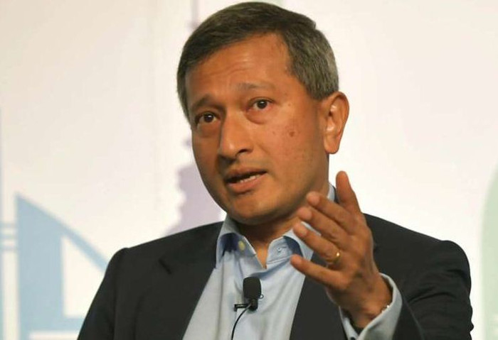 Ngoại trưởng Singapore, Tiến sĩ Vivian Balakrishnan. Ảnh: The Straits Times. Ngoại trưởng Singapore, Tiến sĩ Vivian Balakrishnan. Ảnh: The Straits Times.