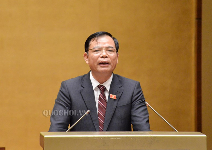 Bộ trưởng Nguyễn Xuân Cường sẽ là người trả lời chất vấn đầu tiên. Ảnh: Quochoi.vn Bộ trưởng Nguyễn Xuân Cường sẽ là người trả lời chất vấn đầu tiên. Ảnh: Quochoi.vn