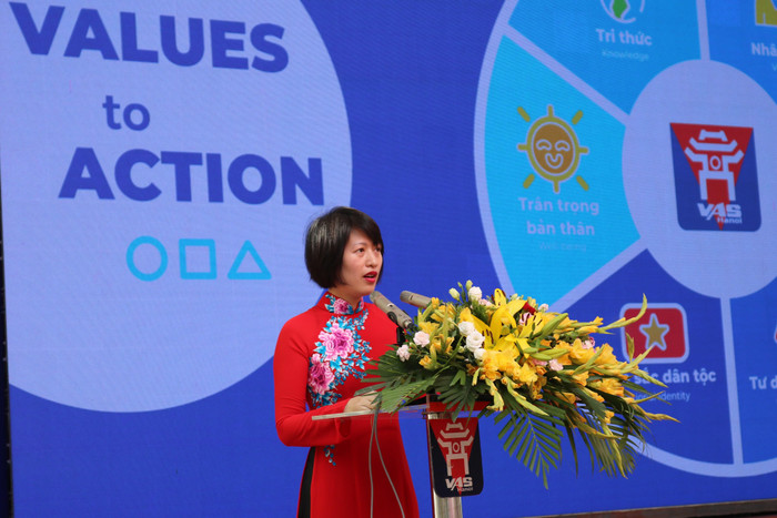 Tiến sĩ Dương Thị Hồng Hạnh - Giám đốc điều hành Hệ thống Trường liên cấp Việt Úc Hà Nội. Ảnh: Đỗ Thơm