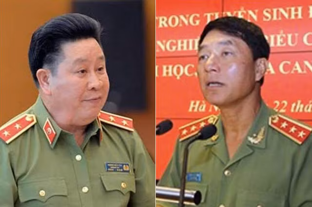 Ông Bùi Văn Thành và ông Trần Việt Tân.