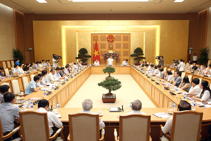 Quang cảnh cuộc gặp. (Ảnh: VGP) Quang cảnh cuộc gặp. (Ảnh: VGP)