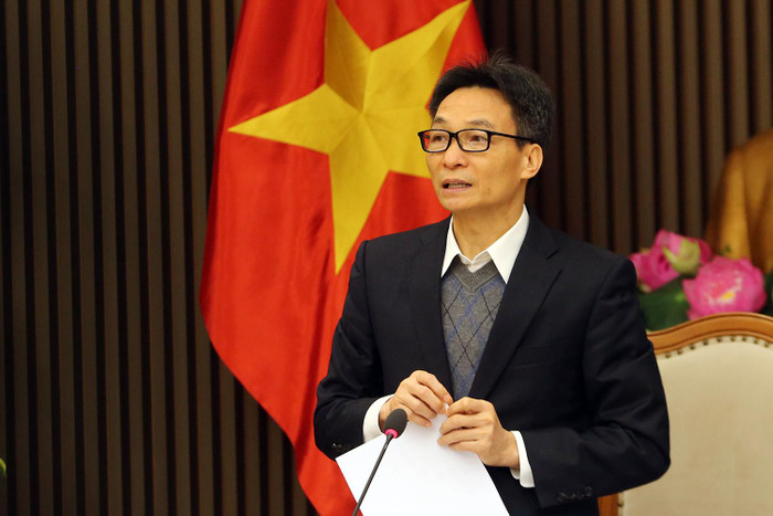 Phó Thủ tướng Vũ Đức Đam phát biểu. Ảnh: VGP Phó Thủ tướng Vũ Đức Đam phát biểu. Ảnh: VGP