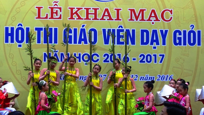 Có hay không chuyện Hội thi giáo viên dạy giỏi bị tác động? (Ảnh minh họa: Sở Giáo dục và Đào tạo Hà Nội)