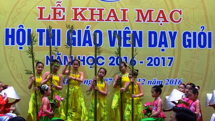 Có hay không chuyện Hội thi giáo viên dạy giỏi bị tác động? (Ảnh minh họa: Sở Giáo dục và Đào tạo Hà Nội)