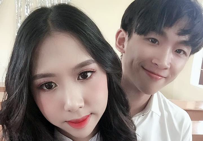 Trần Đức và bạn nữ học chung lớp. (Ảnh: T.Đ) Trần Đức và bạn nữ học chung lớp. (Ảnh: T.Đ)