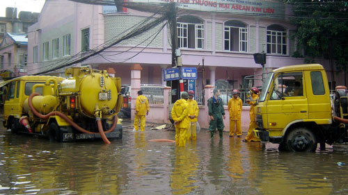 Sẽ có khoảng 21 điểm úng ngập trong nội thành mùa mưa năm nay. Sẽ có khoảng 21 điểm úng ngập trong nội thành mùa mưa năm nay.