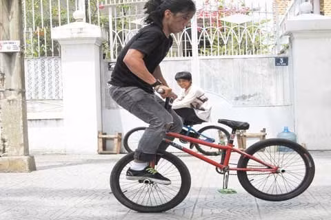 Recycle ICB, một nhóm những bạn yêu thích bộ môn này vẫn thường xuyên biểu diễn tại trung tâm thành phố.