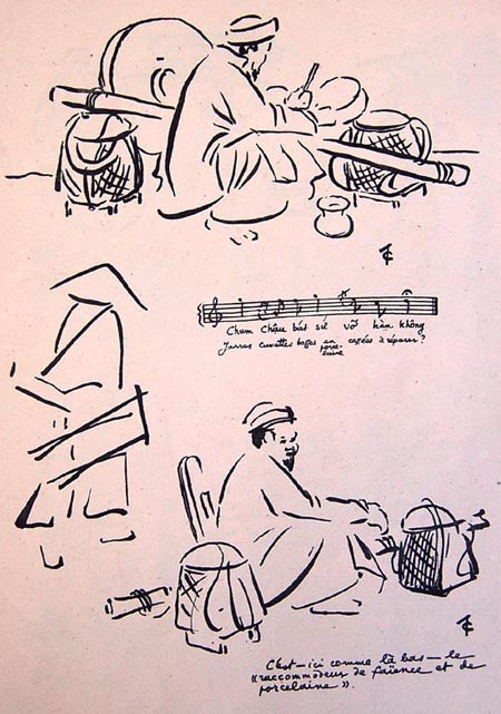 "Chum chậu bát sứ vỡ hàn không". "Chum chậu bát sứ vỡ hàn không".