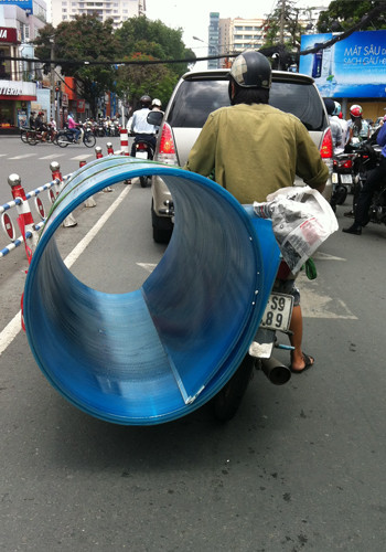 Tay lái cừ khôi. Ảnh: Minh Phương. Tay lái cừ khôi. Ảnh: Minh Phương.