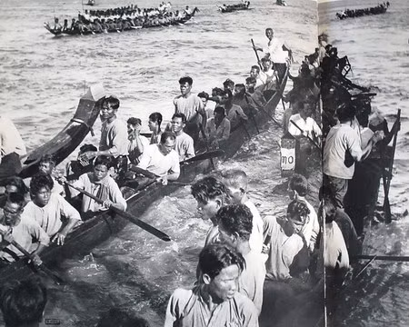 Lễ hội đua thuyền.