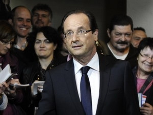 Tân tổng thống Francois Hollande. Nguồn: AFP/TTXVN.