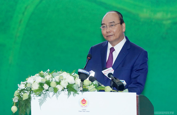 Thủ tướng phát biểu. Ảnh: VGP