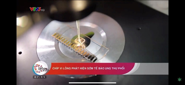 Chip vi lỏng xét nghiệm bệnh