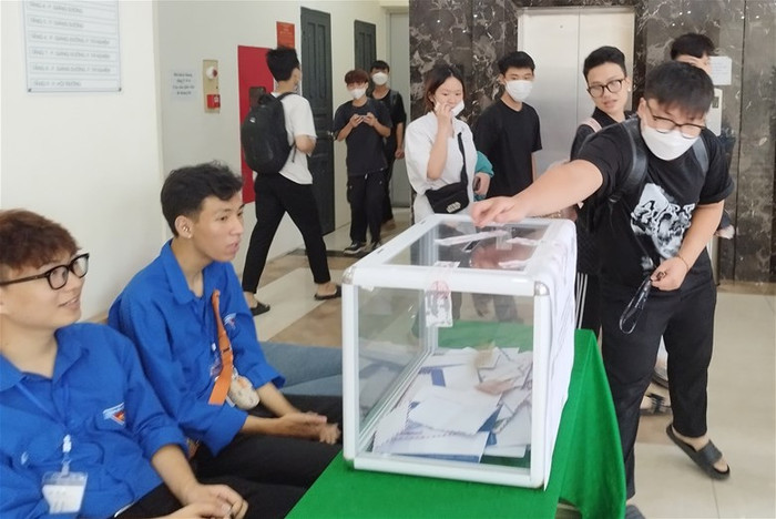 Học viên, sinh viên hưởng ứng nhiệt tình