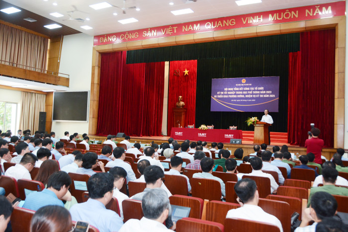 Ngày 20/9, Bộ Giáo dục và Đào tạo tổ chức hội nghị tổng kết công tác thi tốt nghiệp trung học phổ thông 2023 và triển khai công tác thi tốt nghiệp trung học phổ thông 2024