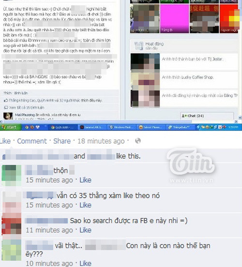 Ảnh chụp từ Facebook Ảnh chụp từ Facebook