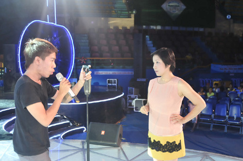 Mỹ Linh truyền cho Nguyễn Đình Thanh Tâm những bí kíp quý giá để có thể ghi điểm trong đêm thi sắp tới. Thanh Tâm dự định thể hiện "Ngẫu hứng phố" (Trần Tiến) và "Frozen" (Madona). Mỹ Linh truyền cho Nguyễn Đình Thanh Tâm những bí kíp quý giá để có thể ghi điểm trong đêm thi sắp tới. Thanh Tâm dự định thể hiện "Ngẫu hứng phố" (Trần Tiến) và "Frozen" (Madona).