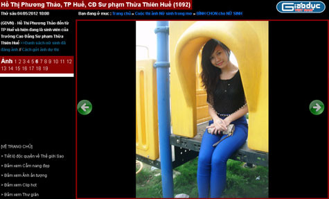 Vẻ đẹp giản dị của Phương Thảo trong bộ ảnh dự thi Nữ sinh trong mơ. Vẻ đẹp giản dị của Phương Thảo trong bộ ảnh dự thi Nữ sinh trong mơ.