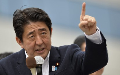 Thủ tướng Nhật Bản Shinzo Abe. Thủ tướng Nhật Bản Shinzo Abe.