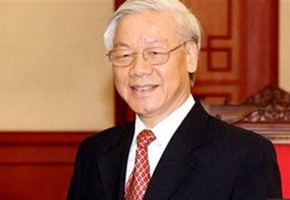 Tổng bí thư Nguyễn Phú Trọng.