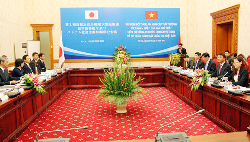 Đối thoại an ninh cấp Thứ trưởng Việt Nam - Nhật Bản, ảnh: Công an Nhân Dân. Đối thoại an ninh cấp Thứ trưởng Việt Nam - Nhật Bản, ảnh: Công an Nhân Dân.