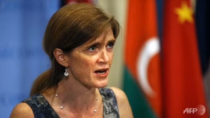Đại sứ Mỹ tại Liên Hợp Quốc Samantha Power.